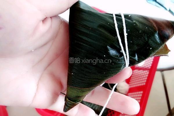 西米紫薯粽的做法图解6
