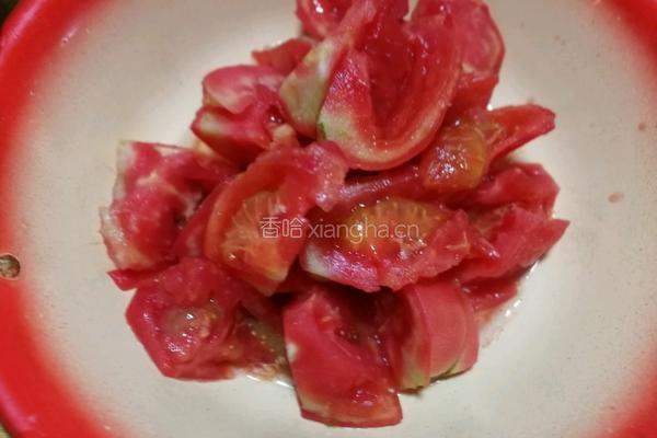 西红柿炒茄子的做法图解2