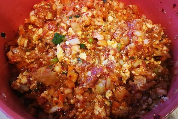 辣白菜饺子的做法图解11