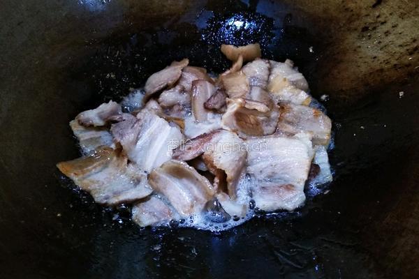 双椒回锅肉的做法图解7