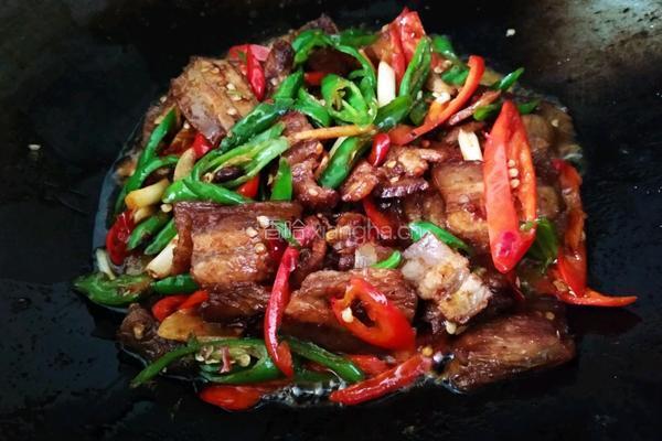 双椒回锅肉的做法图解14
