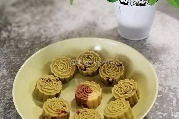 奶香三色绿豆糕的做法图解10