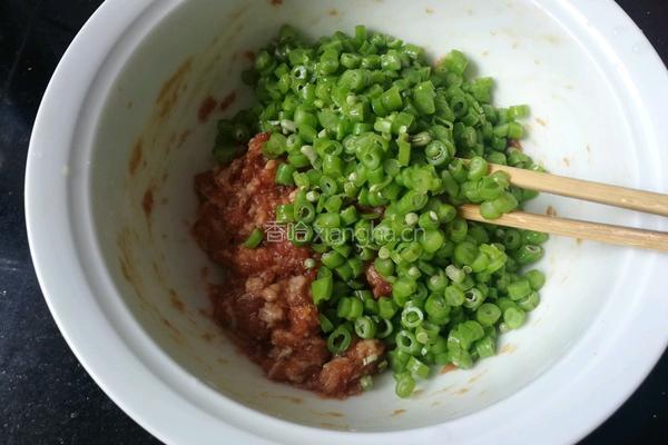 豆角肉馅包的做法图解11