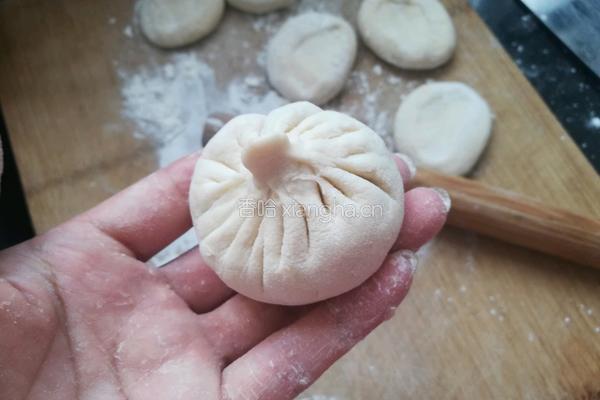 豆角肉馅包的做法图解22