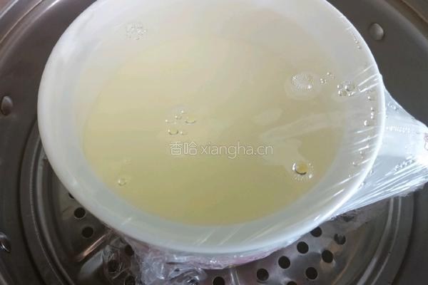 鹅蛋羹的做法图解4