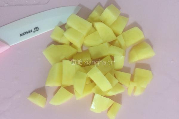 苹果土豆糊的做法图解2