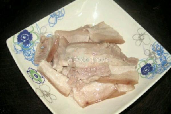 回锅肉的做法图解4