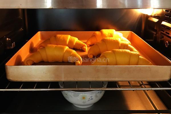 全麦南瓜牛角面包的做法图解13