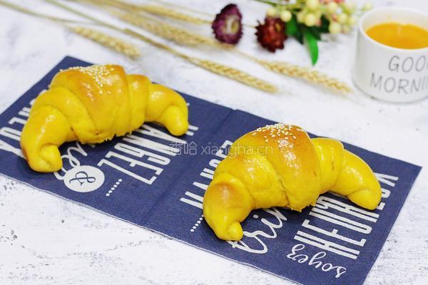全麦南瓜牛角面包的做法图解17