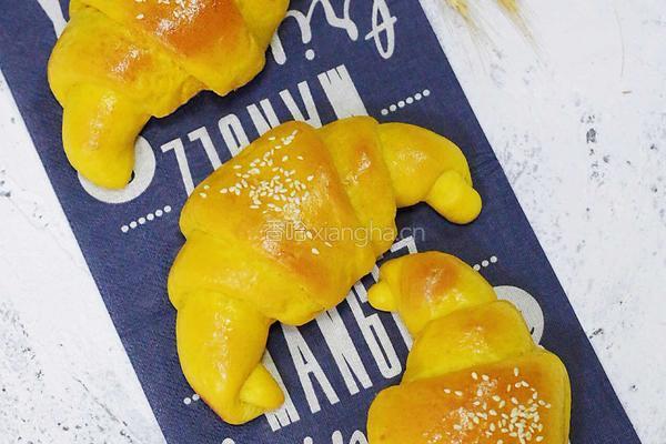 全麦南瓜牛角面包的做法图解19