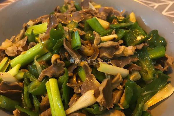 家常炒鸡胗