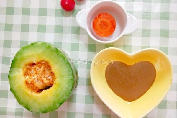 宝宝辅食香甜瓜泥的做法图解1