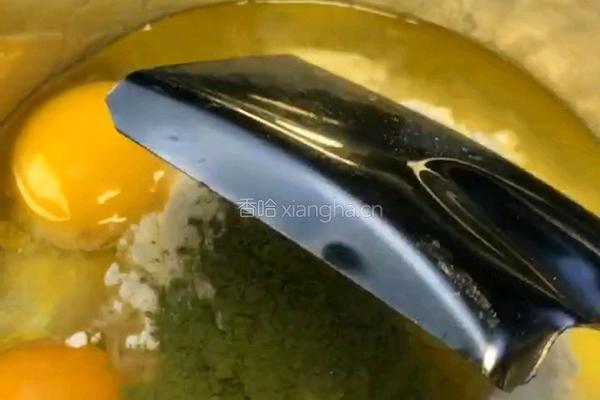 抹茶毛巾卷的做法图解4