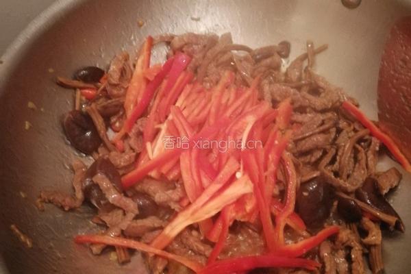 牛肉茶树菇的做法图解7