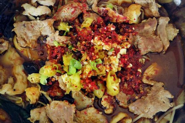 水煮肉片的做法图解8