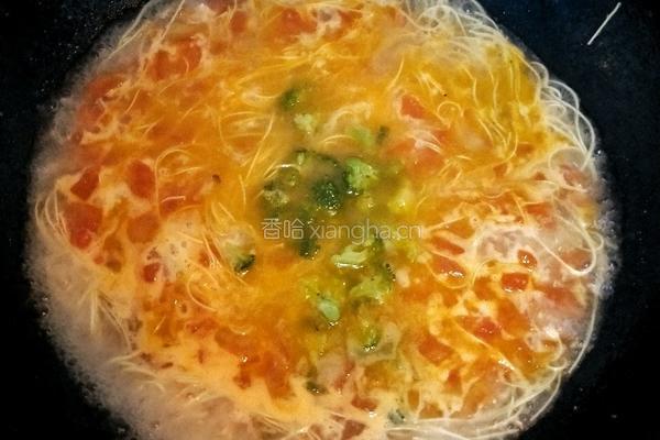 番茄鸡蛋面的做法图解6