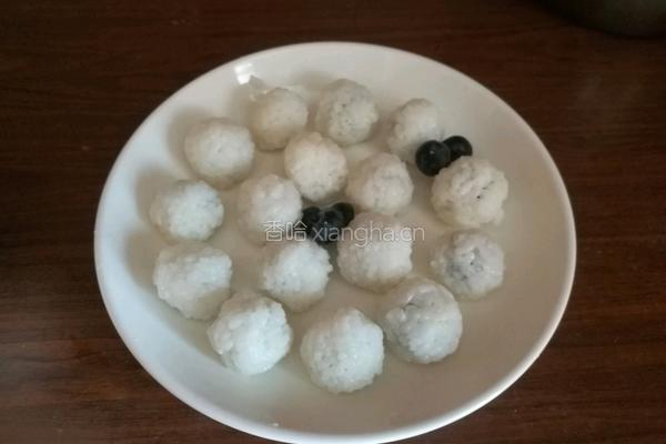 蓝莓小饭团的做法图解8