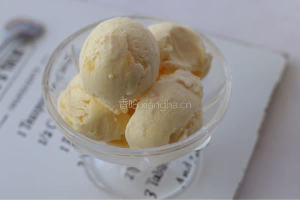 椰芒冰淇淋的做法图解12