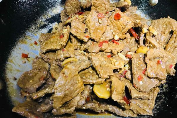 香辣牛肉干的做法图解5