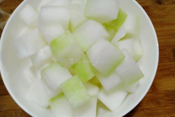 冬瓜蛋汤的做法图解1