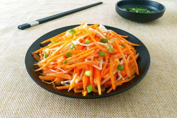 金针菇炒胡萝卜的做法图解18