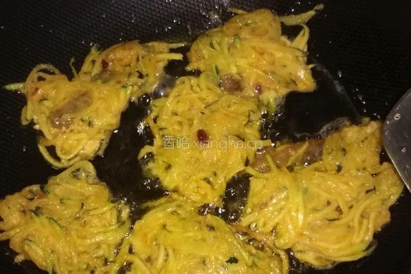 炸南瓜饼的做法图解6