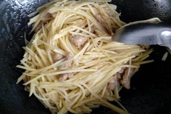 干锅土豆丝的做法图解5