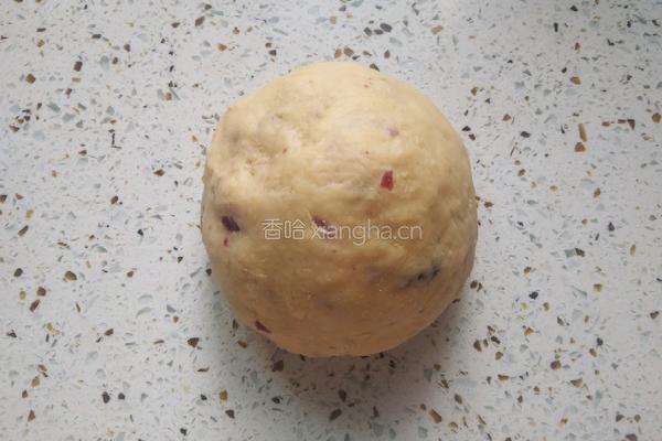 牛奶蔓越莓面包的做法图解4