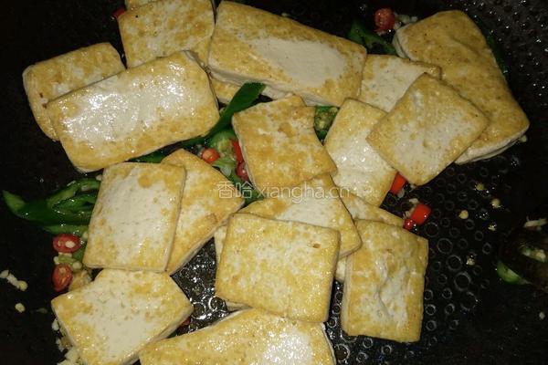 香煎豆腐的做法图解7
