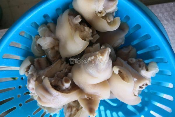 黄豆烧猪蹄的做法图解4