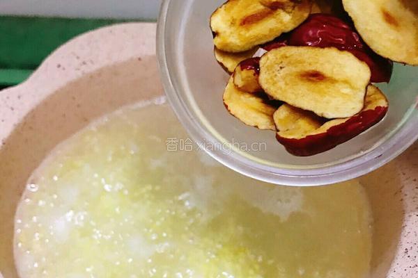 红枣梨粥的做法图解5