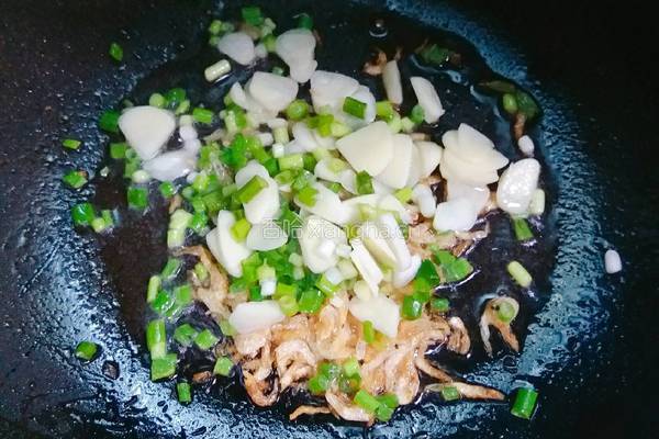 毛豆木耳烧丝瓜的做法图解6