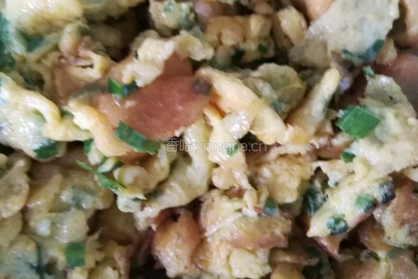皮菜煎鸡蛋的做法图解7
