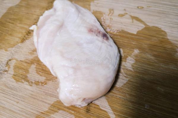 苹果鸡肉丸的做法图解1