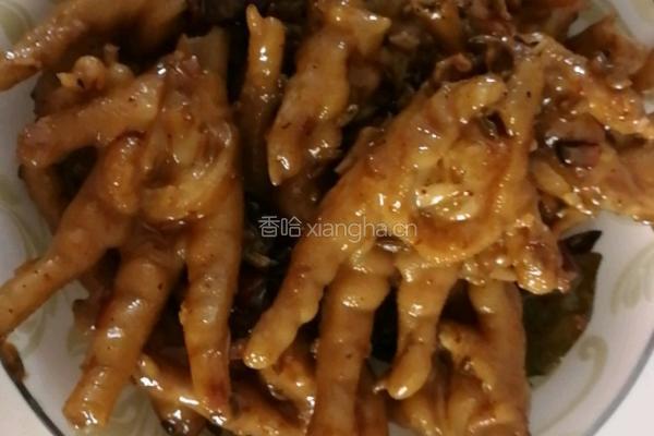 卤鸡爪的做法图解6