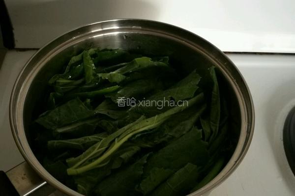 萝卜缨子凉拌菜的做法图解4
