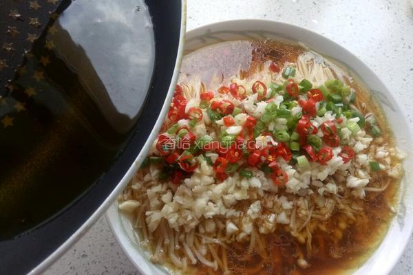 蒜蓉金针菇的做法图解17