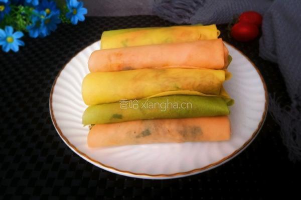 彩色春饼的做法图解10