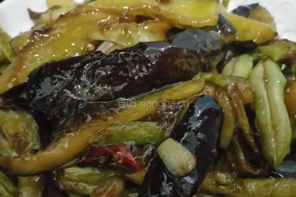 豆角烧茄子