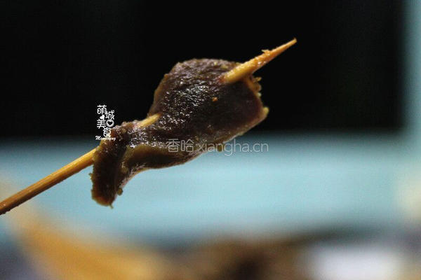 烤鸡胗的做法图解1