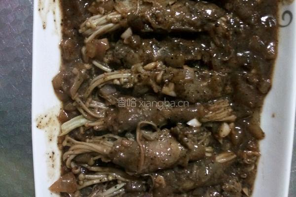 黑胡椒肥牛金针菇的做法图解13