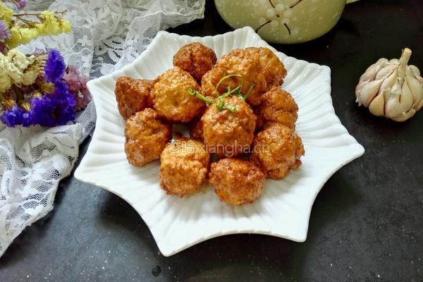 糖醋鸡肉丸的做法图解12