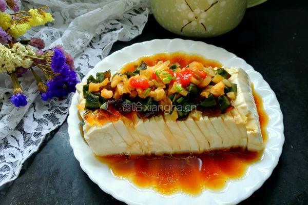 凉拌皮蛋豆腐