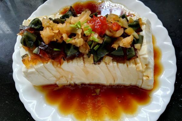 凉拌皮蛋豆腐的做法图解9