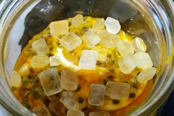 柠檬百香果蜂蜜茶的做法图解5