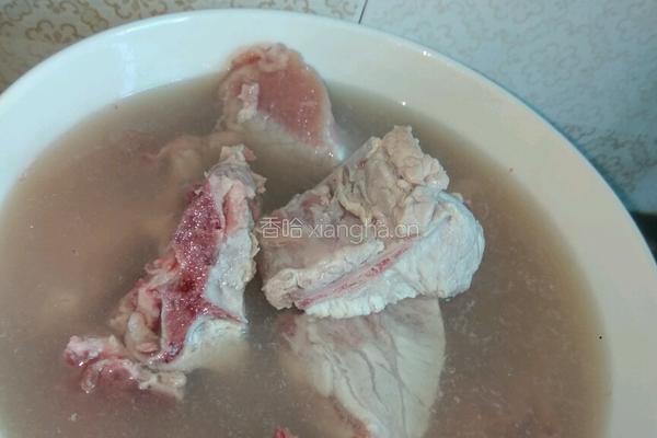 虫草龙骨汤的做法图解2