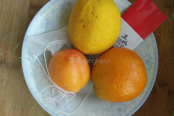 黄桃香橙果茶的做法图解1