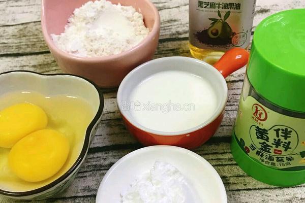 芝麻海苔手工蛋卷的教学的做法图解1