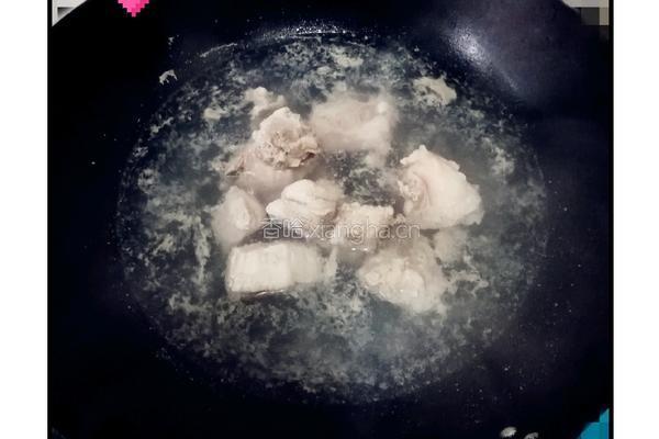 虫草花墨鱼排骨汤的做法图解2