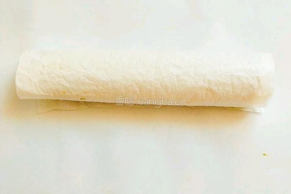 天然色素菠菜蛋糕卷的做法图解7
